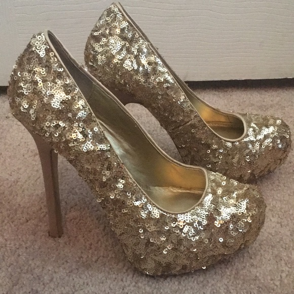 Steve Madden sequined heels - Picture 3 of 3